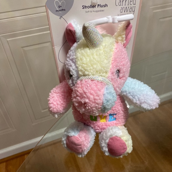 Carried Away By Stepping Stones Soft Plush Beautiful Bunny Toy 12” Multicolor - Picture 3 of 8